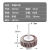 定制适合带柄叶轮磨头百叶轮纱布打磨头除锈砂纸圈砂轮百叶片砂纸 柄3*外径30*厚度10(80目) 10个装