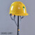 酷仕盾电工ABS安全帽 电绝缘防护头盔 电力施工国家电网安全帽 免费印字 V型黄