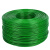 润宏工品 包塑钢丝绳 抗拉晾衣绳 绿色防锈涂漆钢丝绳 Φ4mm*50米 1盘价 