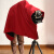 大画幅相机摄影红黑冠布对焦457810电影机盖机布防水透气防尘遮光 黑色大号 1.4x1.4m