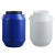琴奋 圆形塑料化工桶25L加厚白色发酵泔水桶实验室工业废液收集桶