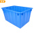 金兽 90L塑料水箱 外径:660*450*355mm周转箱长方形蓄水箱储水箱水产养殖箱可定制 GB1003 加厚蓝色