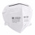 3M 9502+ KN95口罩 折叠头戴式 防飞沫雾霾防尘PM2.5 舒适针织带 50只/袋