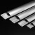 海斯迪克 铝合金线槽半弧形 金属防踩线槽 地板地面穿线金属线槽 长1m(10号) HKHE-012