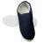 上柯 B3437 冬款加绒PVC底蓝帆布防静电鞋 无尘洁净电子实验室工作鞋 棉鞋36码（230mm）