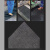 工业吸油毯PE覆膜防滑防渗漏工厂车间走廊专用地毯垫卷吸污油地毯 加厚90cm*30m一卷-3-4mm