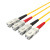 微酷（Tiny Cool） 电信级光纤跳线 SC-SC多模双芯 低烟无卤环保 收发器尾纤 3米10条