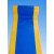 警示边防滑pvc地垫黄色边塑胶垫车间仓库防水防滑阻燃垫工厂地板 绿色+黄边 0.7米宽*1米长（3mm） 要几米拍几份
