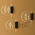 定制卫生间指示牌男女厕所标志牌带灯亚克力洗手间发光标识牌定制 E-1款30X15CM接电 1x1cm