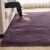 沙发前的地垫地毯卧室客厅满铺可爱房间床边毯茶几沙发榻榻米长方 淡紫色短绒 1.4*2米