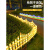 花乐集太阳能灯围栏 太阳能户外灯庭院家用护栏栅栏杆彩灯花园小院装饰 太阳能-发光围栏灯--暖光(可拼接