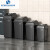 YYN商用无盖垃圾桶大容量厨房卫生桶超大方形餐饮大号加大20L 20L红色长方形桶带垃圾袋