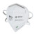 3M 9502+ 头戴式自吸过滤式防颗粒物呼吸器KN95 环保装 50个/盒 白 均码