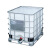 澳翊 大敞口吨桶集装桶储水桶储罐方形化工桶 1000L敞口(带盖)