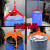 适用于新款多功能油桶吊钳叉车专用油桶夹吊钩吊具大铁桶塑料桶吊装工具 DL300-B 300kg 钢板款