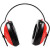 YHGFEE1426/1436/1425/1427/H6A/H7A 经济型隔音降噪头戴式防护耳罩 3MH10A强劲隔音红色降噪值：SNR=35dB