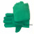 防油手套防水帆布手套耐油耐磨加绒加厚工业机械劳保布手套 颜色随机发货 20双