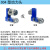 腾锟  4号BT40型防水结构型钻磨镗铣电机组合高精度动力头主轴头 蓝色高速BT40+1500W电机 