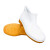 朗莱斯特(LONG LAST)雨靴元宝鞋 PVC防化耐酸碱低筒水鞋LL-001 36码 白色 1双