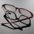 电焊眼镜焊工专用防打眼护目二保焊透明烧强光墨镜护眼男士紫外线 升级款-透明镜片