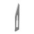 手刀术刀碳钢 3号/4号刀柄通用 半弧形单独 工业手述 非无菌 11#刀片 1盒装（50包/500片）