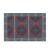 谋福（CNMF）507 酒店门口地垫进门塑料室外防滑入户门垫商用大门防尘地毯 灰块红刷（单刷）  105cmx195cm