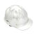 适用于铝合金 万科施工头盔 铝盔安全头盔劳保安约巢 白色