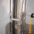 简梓包下水管第二代隐形钛镁合金支架厨房卫生间阳台瓷砖支架包管神器 2.5米U型[瓷砖钻头]