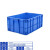 周转箱塑料收纳箱长方形盒加厚框物流筐胶箱整理筐子养鱼箱子龟箱 6504外径625*420*260