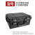 防护箱安箱工具箱手提塑料设备箱仪器箱大号防震单反相机箱 4030黑色空箱