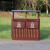 环卫大号垃圾桶不锈钢户外室外小区公园定制三四分类果皮箱屋市政 金箍棒