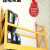定制上墙轮胎货架展示架加厚挂墙吊架车库置物架定制  黄色 横杆1.5米长
