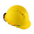 Dubetter安帽工地施工领导建筑工程国标电工安帽监理加厚印字 618蓝(玻璃钢)烤漆工艺