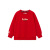 NEW BALANCENB男女童拜年服兔年红色卫衣洋气运动衫 7CD1A053RD红色 110cm