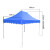 穆运 帐篷户外遮阳防雨棚折叠露营帐篷工地野外帆布蓝色3米*4.5米3000*4500*2700（加强 2*3蓝色