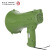 雷公王 CR-633军绿喇叭照明LED喊话器便携手持录音高音喇叭扬声器可折叠大功率喊话器 官方标配(内置锂电池)