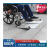 加宽加厚无障碍铝合金残疾人轮椅车斜坡板便携移动楼梯台阶坡道板 198*75cm