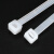 大号尼龙扎带自锁式塑料捆绑捆扎带强力扎线束缚束线带电线扎条黑 10*400mm（100条）