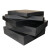 工业减震垫块橡胶缓冲垫机械防震垫方形橡胶板耐磨空调黑橡胶方块 50x50x50mm厚