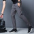 南极人冰丝裤男士装长裤子夏季薄款休闲裤凉感宽松直筒商务运动长裤 8021黑色+8021灰色（常规） XL