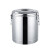 海斯迪克 HKCL-120 不锈钢保温桶 201双层大容量商用饭桶豆浆桶汤桶 无龙头 50L