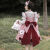 水湘朵洛丽塔公主裙设计樱嘤嘤甜美Lolta洋装吊带色连衣 裙子+拖尾+发带 s裙子+拖尾 s