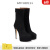Paris Texas     Ivana绒面革厚底及踝靴奢侈品潮牌P00774464 黑色 CN 39.5