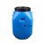 实验室专用废液桶 化学耐酸碱化工桶圆桶方桶酵素桶防腐蚀泔水桶 25升圆方蓝色特厚-U14