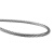 启宙 316不锈钢钢丝绳 防锈防腐蚀钢索绳护栏船用水泵钢丝绳子 2mm（7*7）100米 