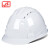 免费印字 飞迅安全帽工地施工男领导国标加厚安全头盔ABS透气型定制logo印字 白色 三筋透气ABS