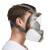 聚维德（KD）面具  消防面具 广全6800防尘烟面罩（含滤毒盒）