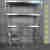DYQT180高五层组合架定制洗衣机置物架不锈钢货架阳台收纳储物架多层 180组合架100*45三层/40*45二层