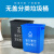 阿诺欣（ANUOXIN）无盖垃圾分类垃圾桶 卫生间饭店厨房垃圾桶 20升无盖棕湿
