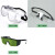 拓优信 焊眼镜氩弧焊电弧防强光电焊墨镜劳护眼睛焊工 防光眼镜（JGYJ-001)